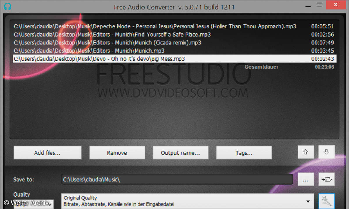 Free Audio Converter
