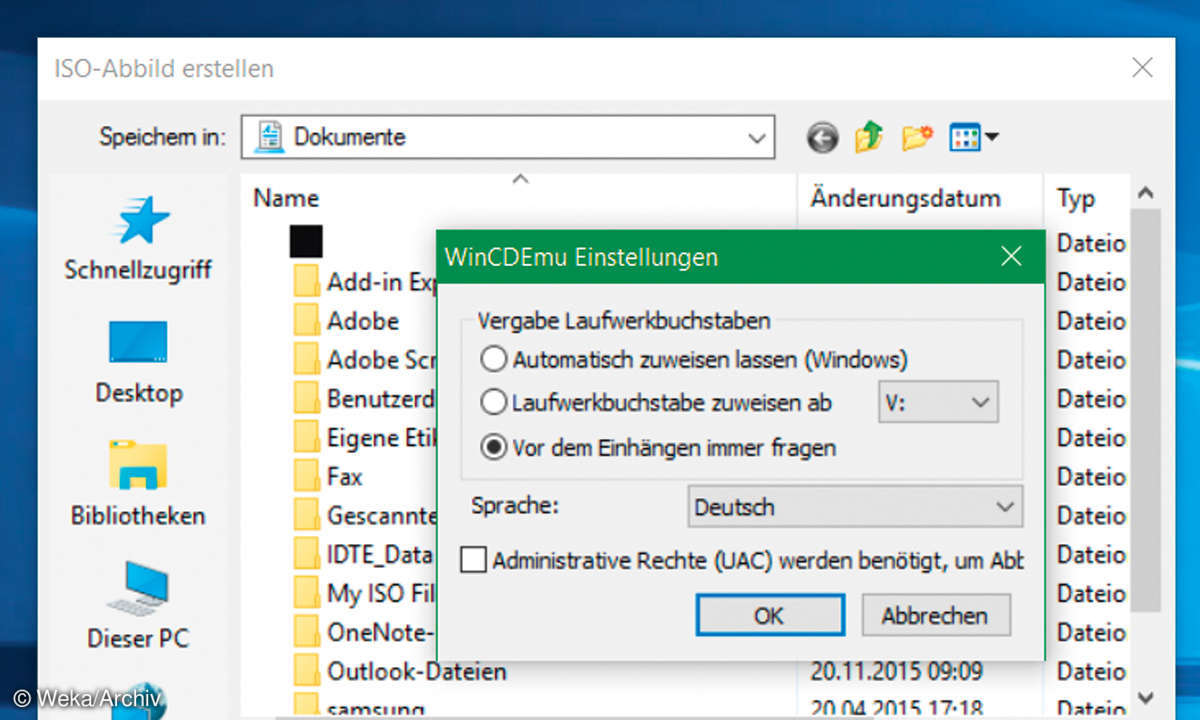 Screenshot: wincdemu