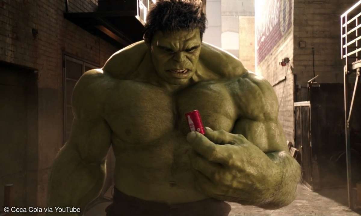 Hulk Ant Man Super Bowl 2016 Coca Cola