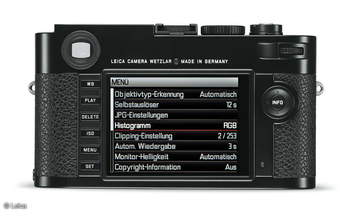 Leica M Typ262 Rückseite