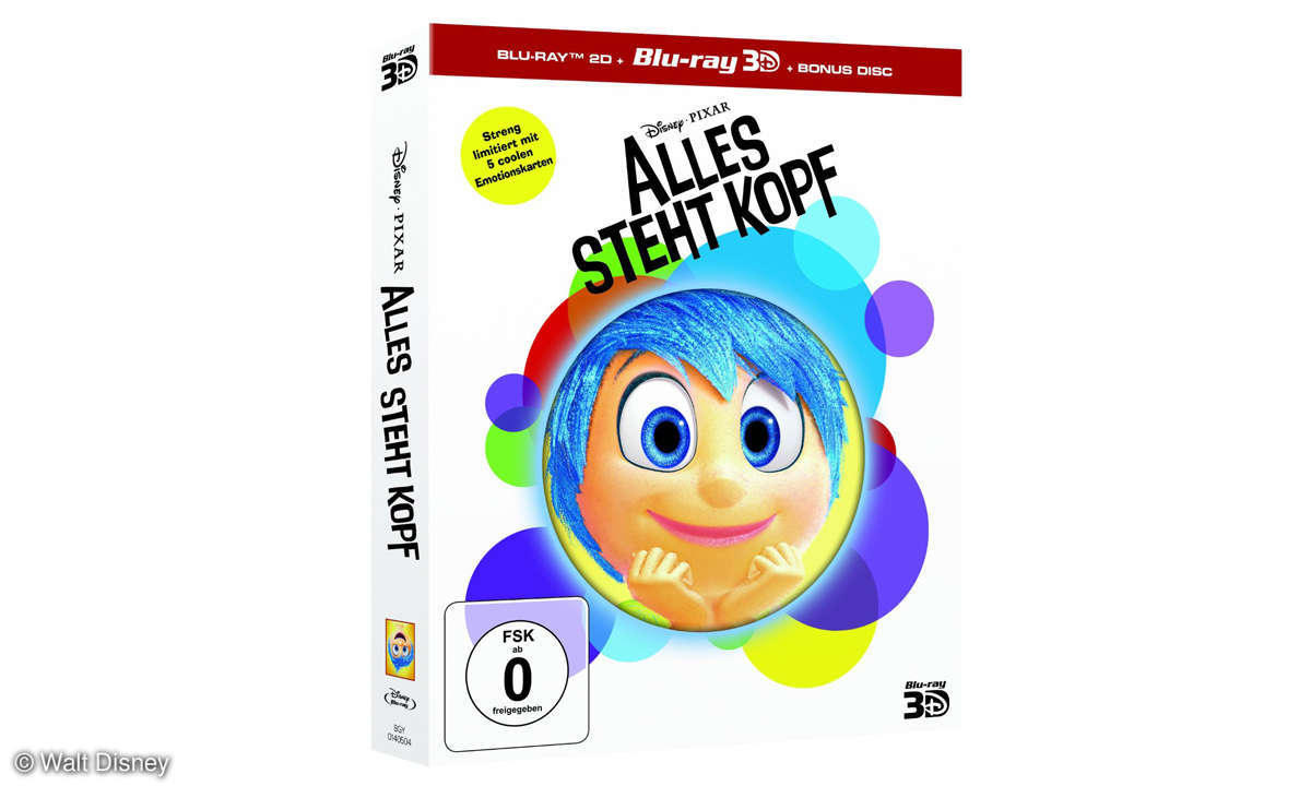 Alles steht Kopf 3D+2D BD - Limited Edition