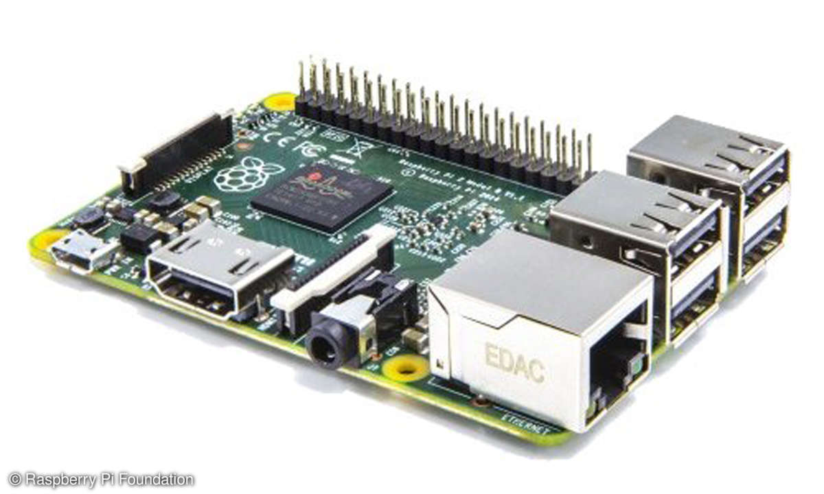 Raspberry Pi 2 - 900MHz quad-core ARM Cortex-A7 CPU