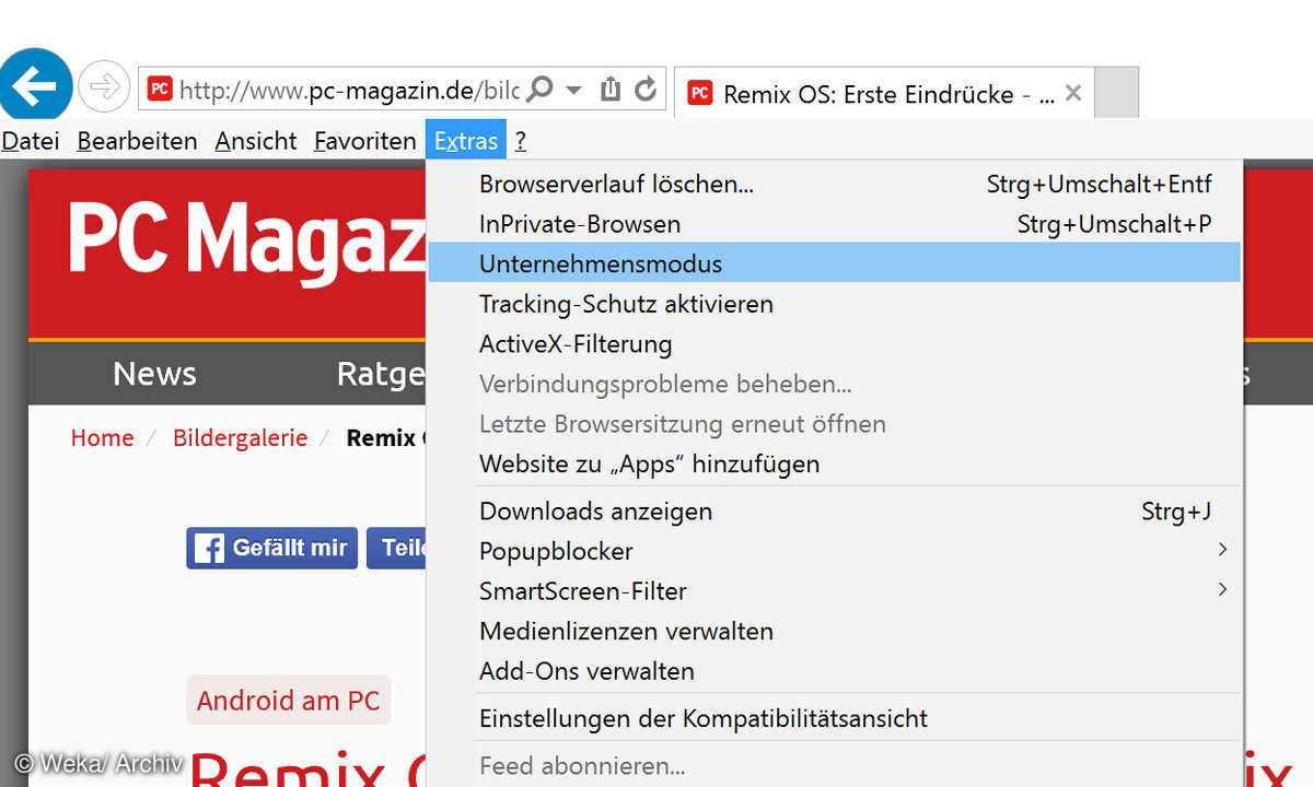 Screenshot: PC-Magazin