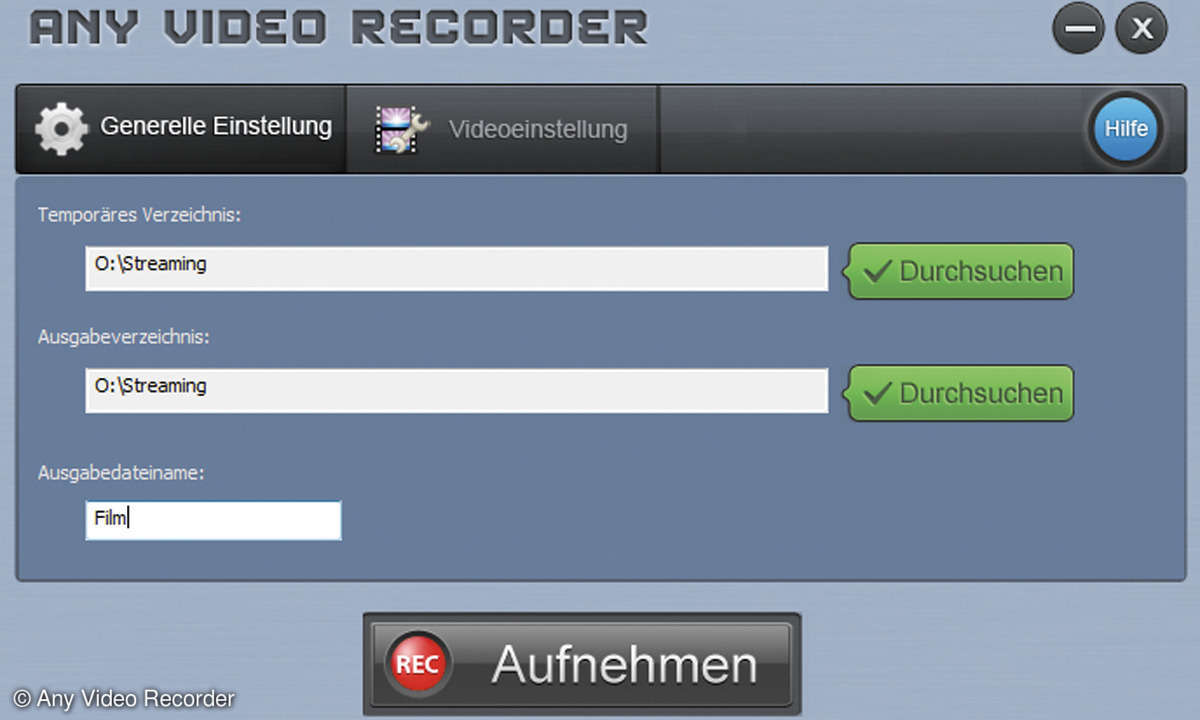 Any Video Recorder