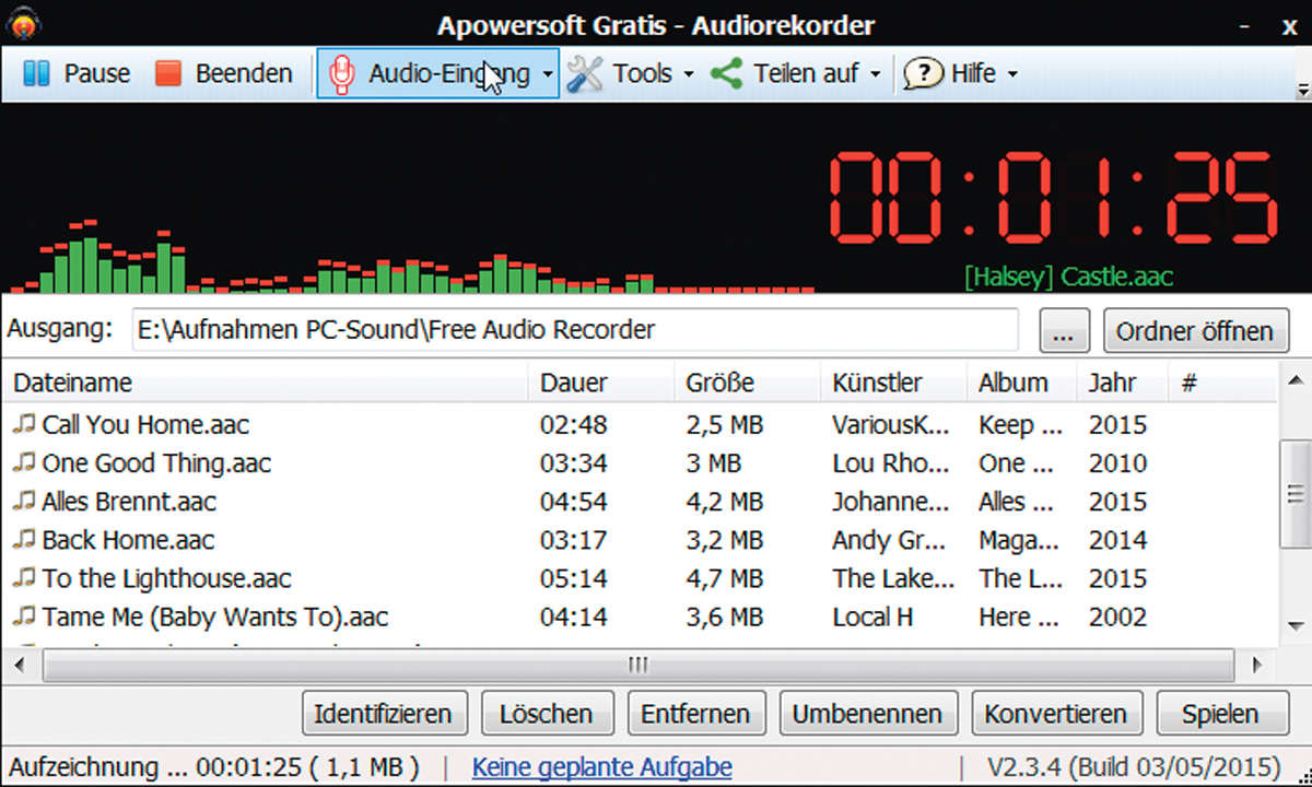Free Audio Recorder