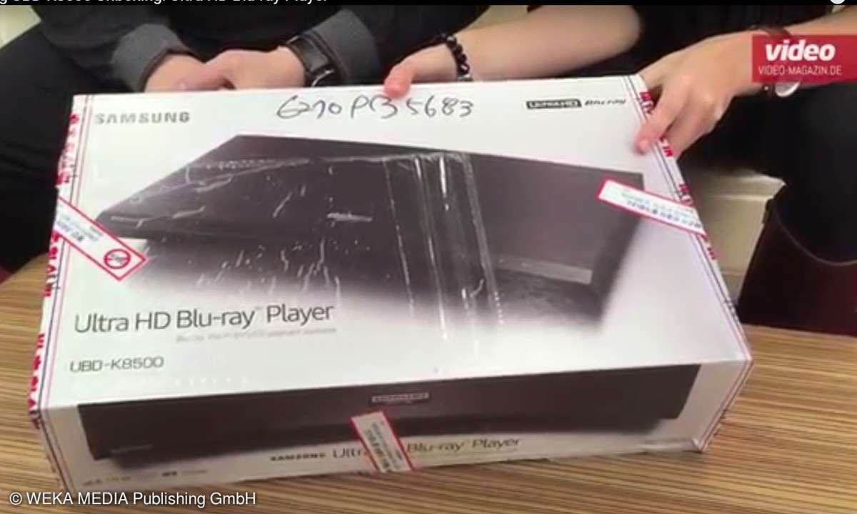 Unboxing UBD K8500