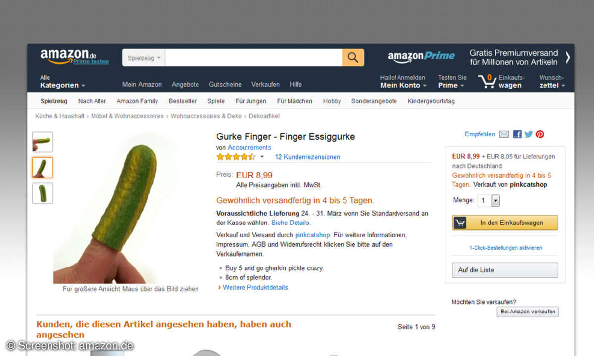 Gurkenfinger