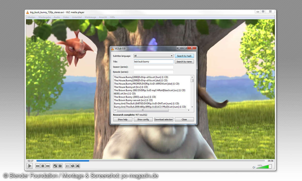 VLC Player - Erweiterungen