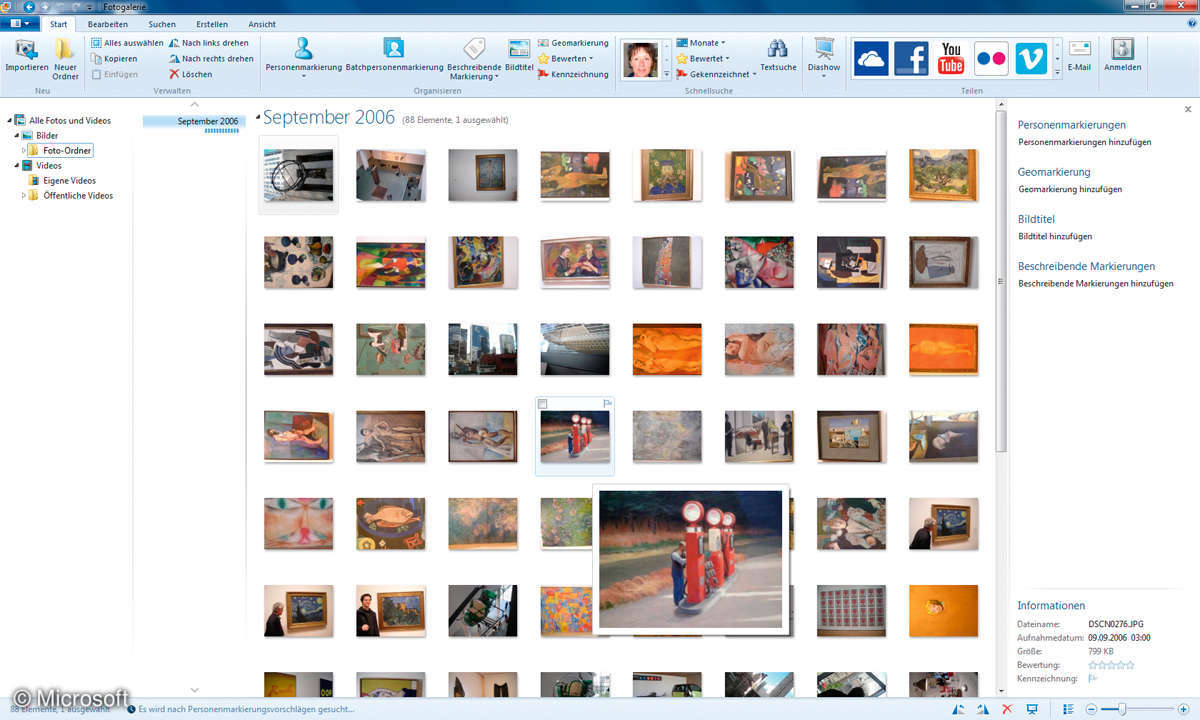 Windows Live Fotogalerie