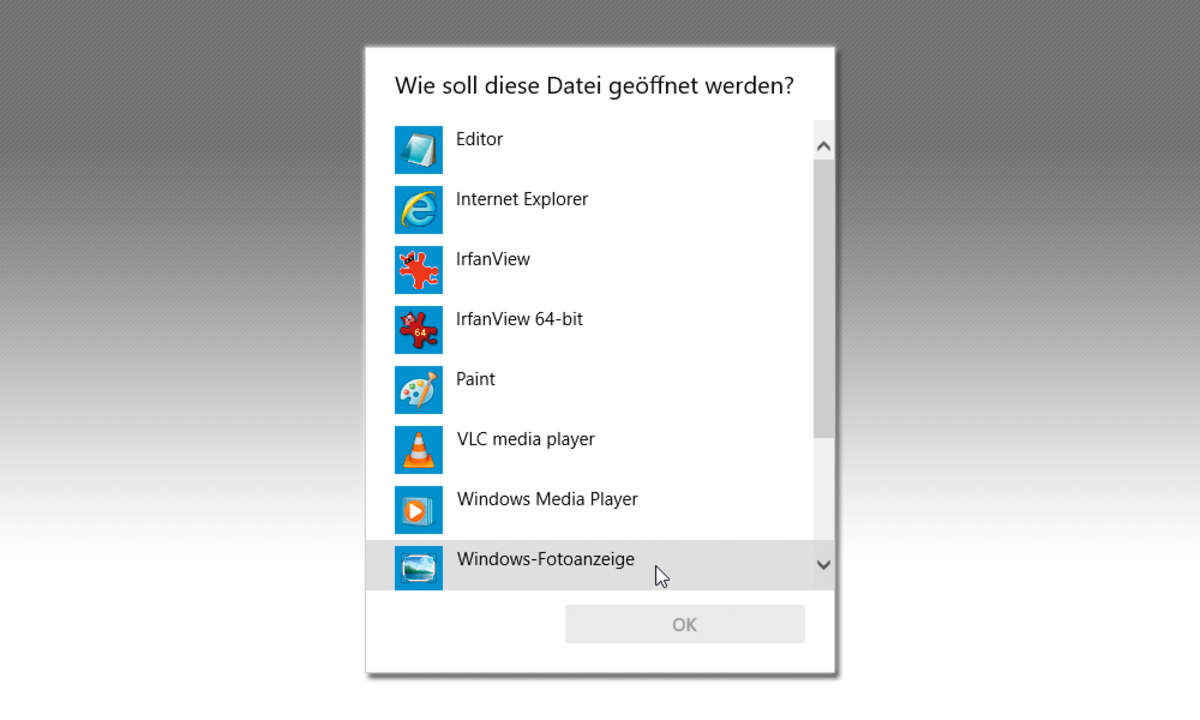 Dateien öffnen