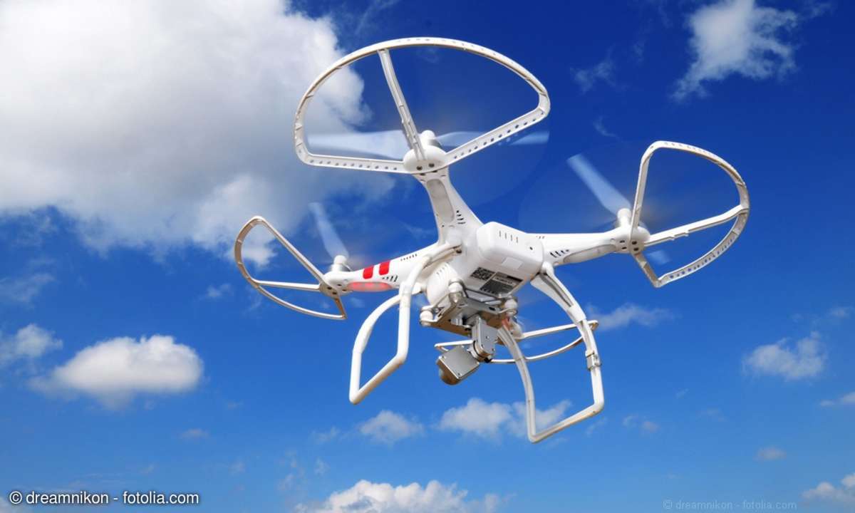 Quadrocopter Test - Kameradrohne (Symbolbild)