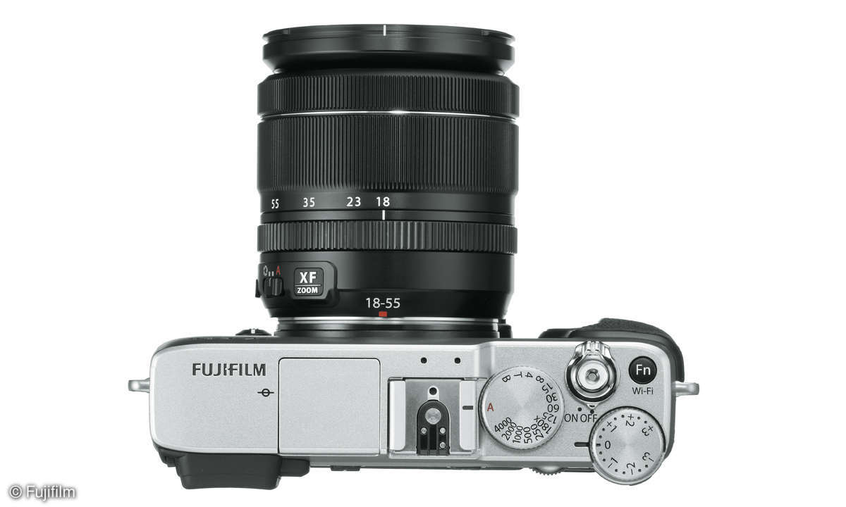 Fujifilm X E2S von oben