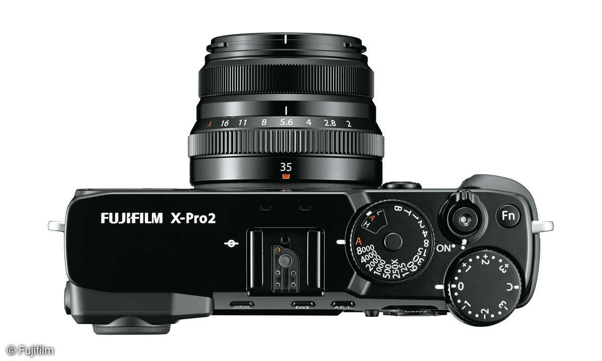 Fujifilm X-Pro 2 von oben