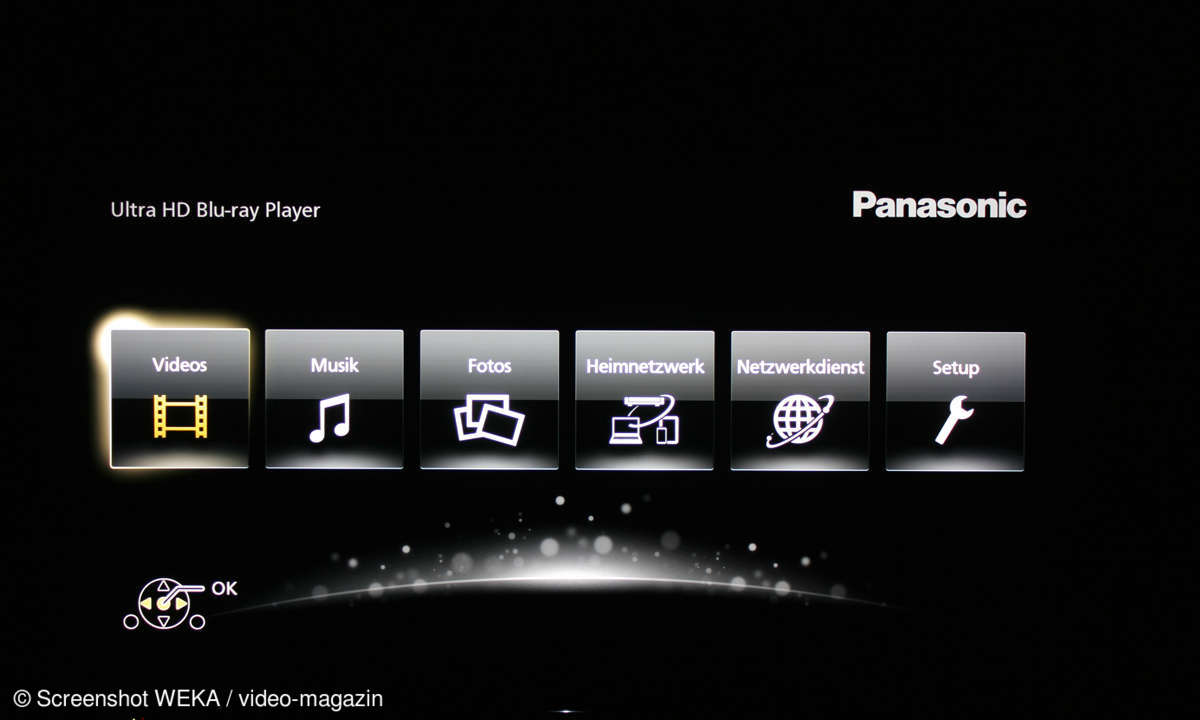 Panasonic Home-Menü
