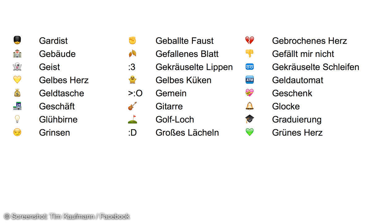 Facebook Smileys G