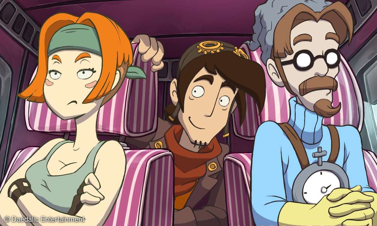 Goal, Rufus und Professor McChronicle
