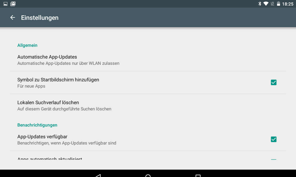 Apps und Spiele dem Startbildschirm hinzufügen