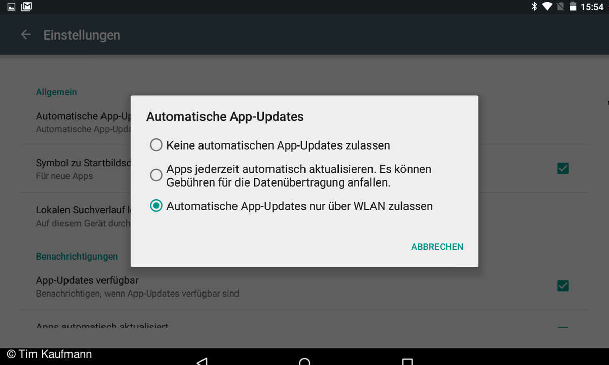 Updates unter Kontrolle