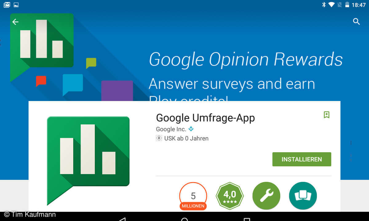 Guthaben in Google Play aufbauen