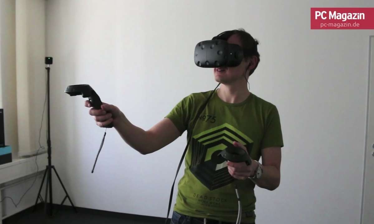 HTC Vive im Hands-on - Eindruecke & Impressionen