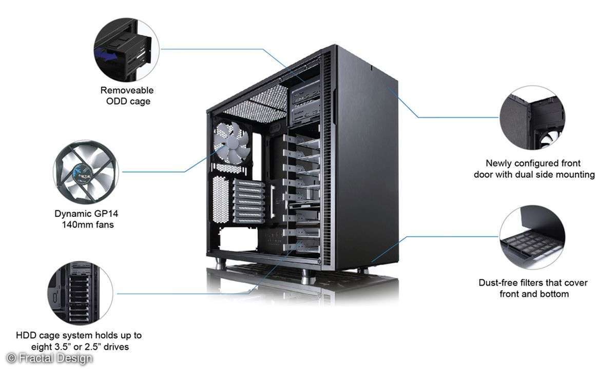 Fractal Design Define R5 im Praxis-Test