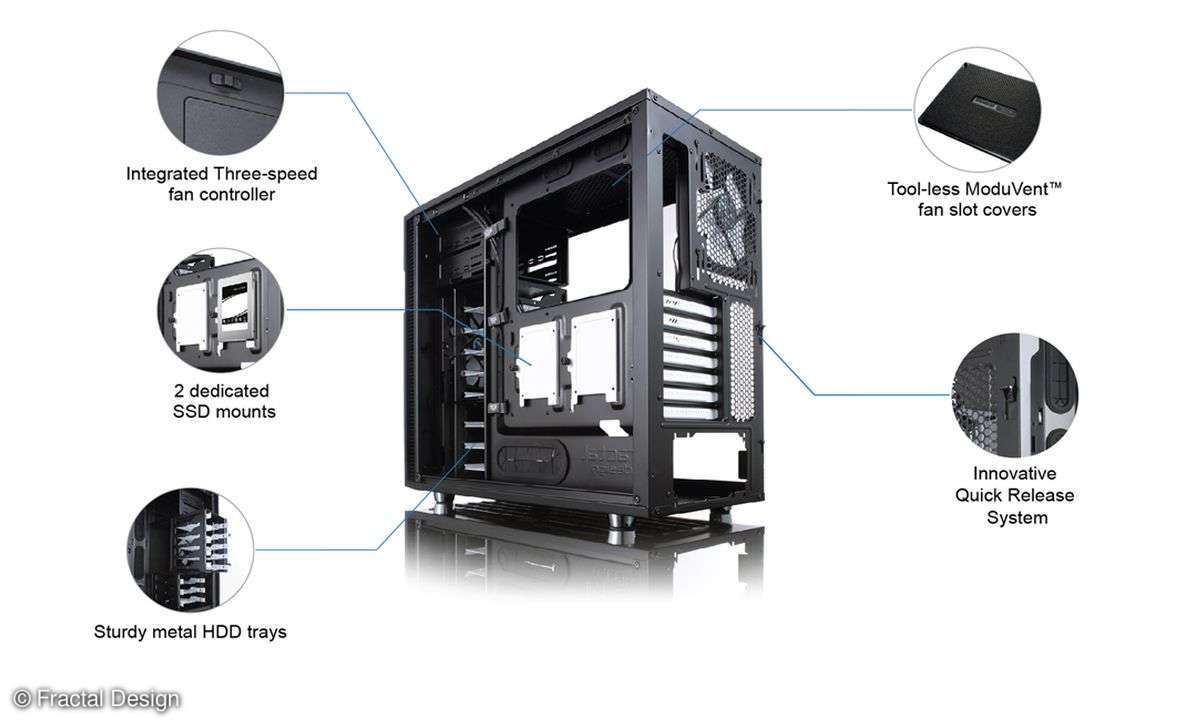 Fractal Design Define R5 im Praxis-Test