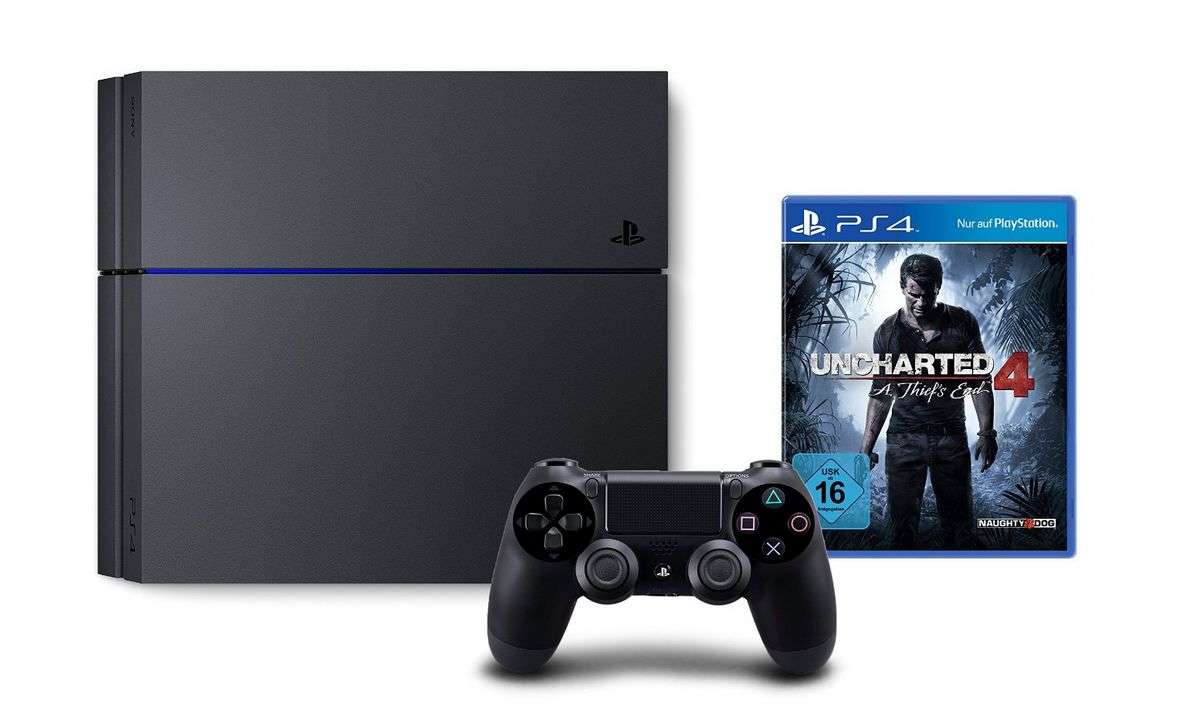 Die PS4 mit Uncharted 4 bei Amazon