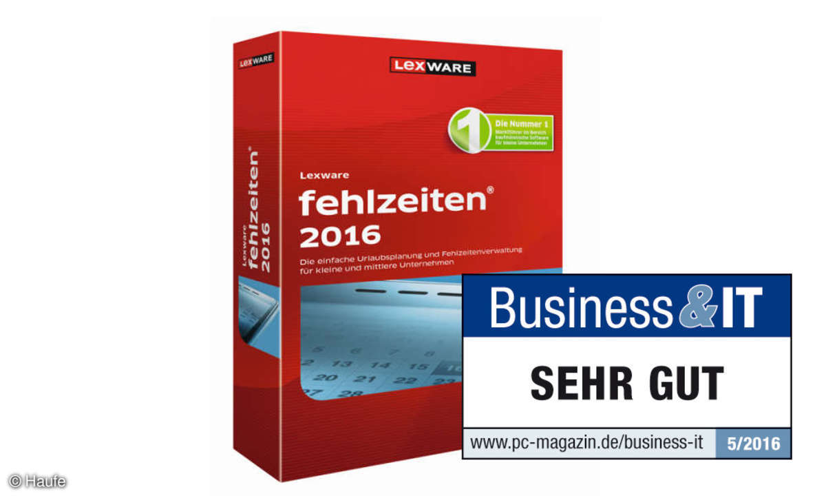 Lexware Fehlzeiten 2016