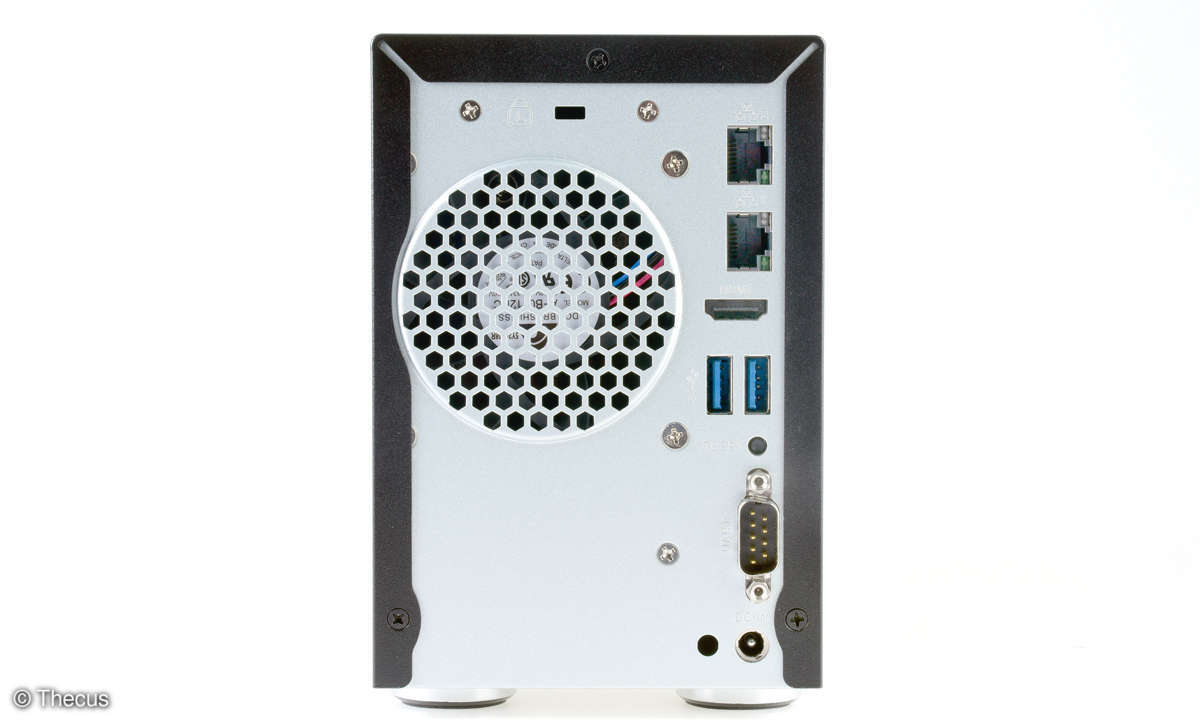 Thecus 2810 Rückseite