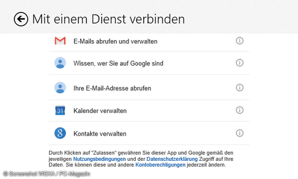 Outlook Dienste im Griff