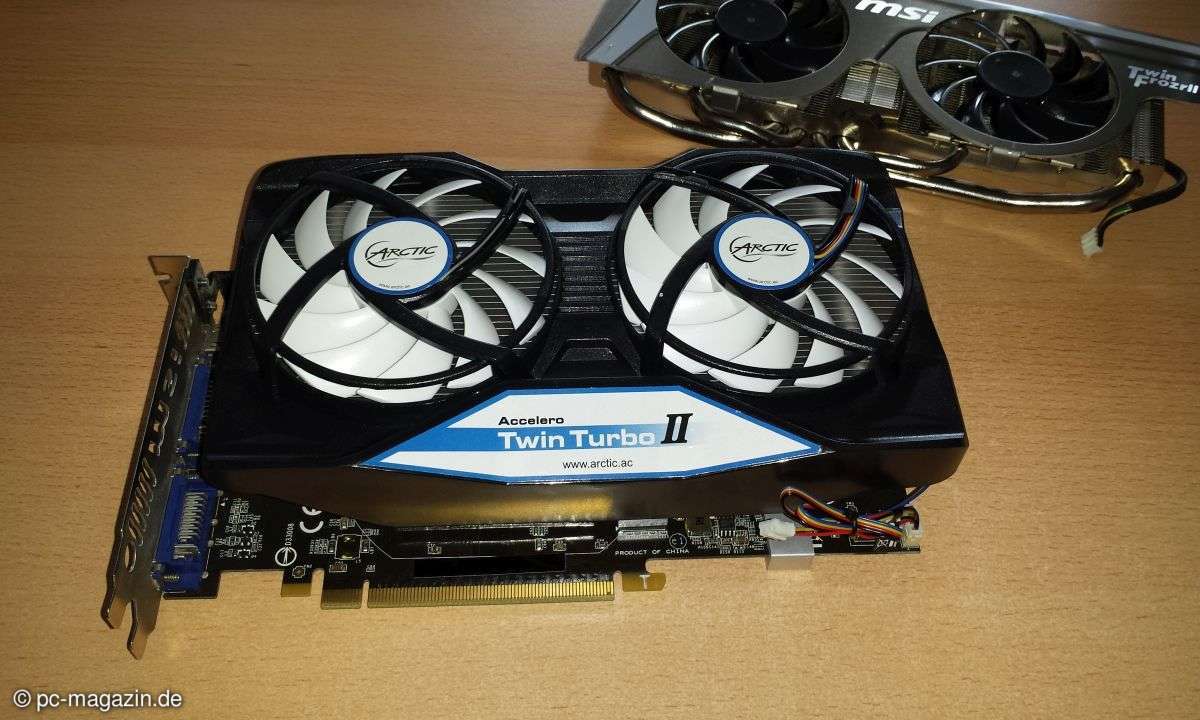 Arctic Accelero Twin Turbo 2 an MSI Geforce 560 Ti