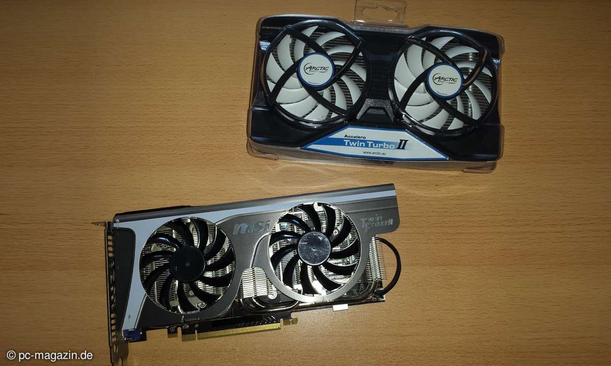 Arctic Accelero Twin Turbo 2 an MSI Geforce 560 Ti