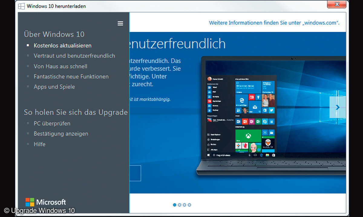 Upgrade Windows 10