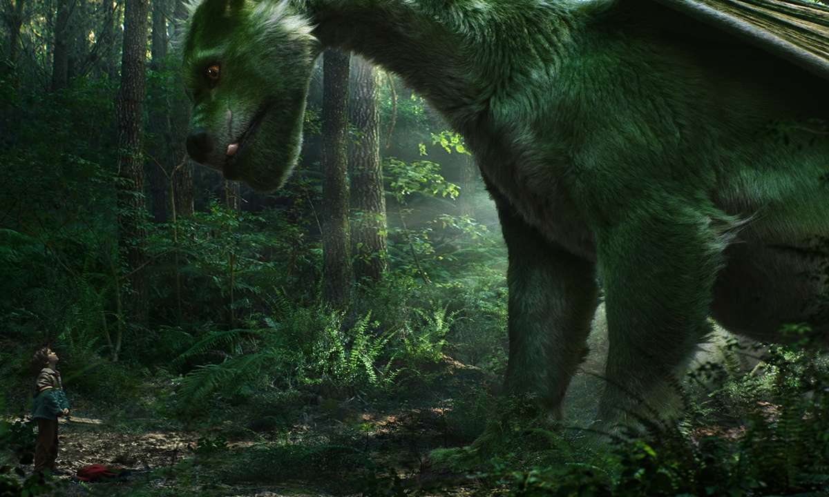 Drache Pete's Dragon Disney Film Schmunzelmonster