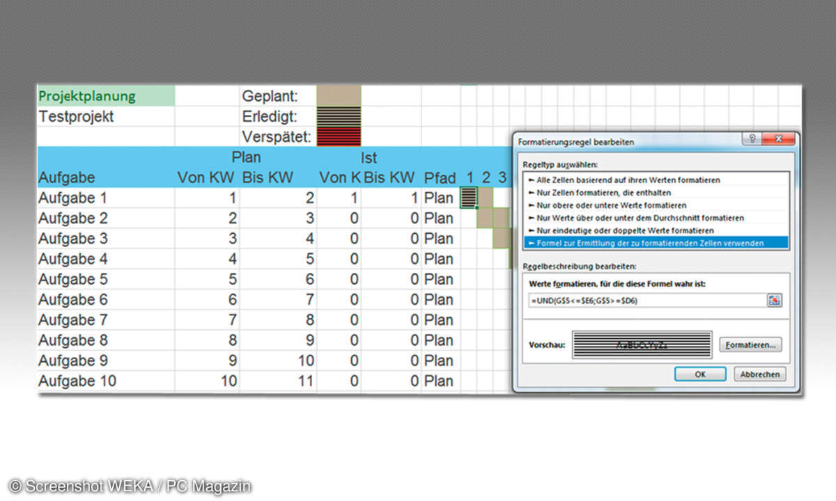 Gantt-Diagramm