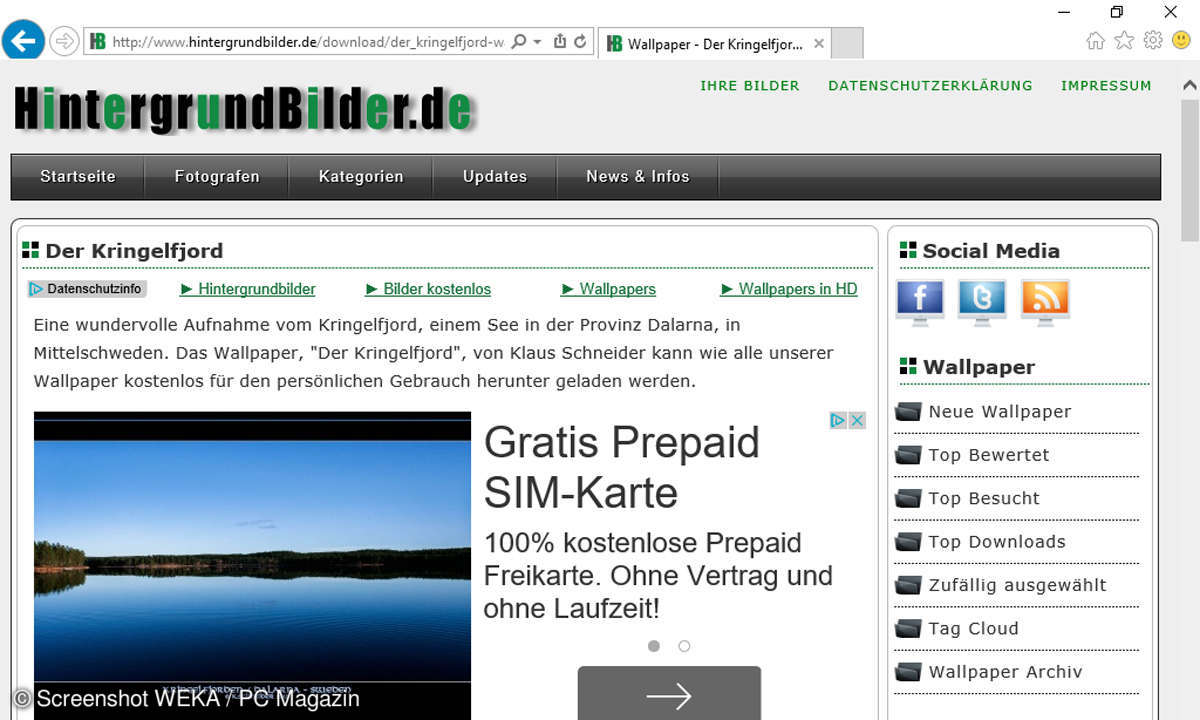 online Hintergrundbilder