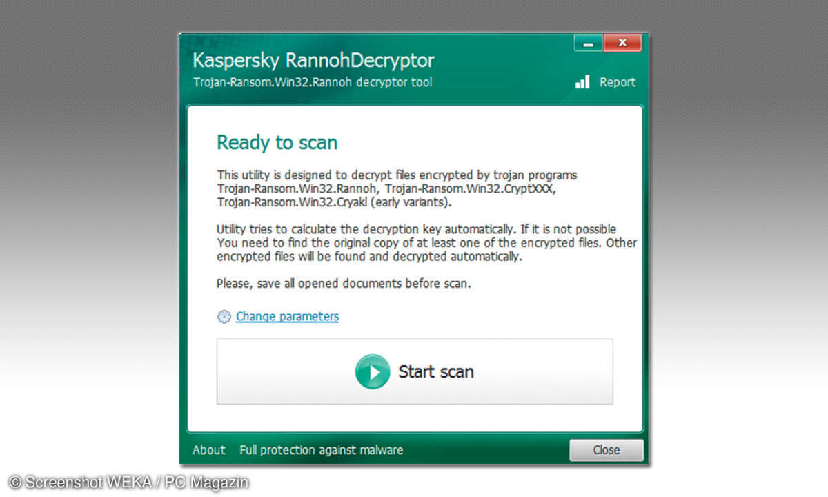 Kapsersky RannohDecryptor