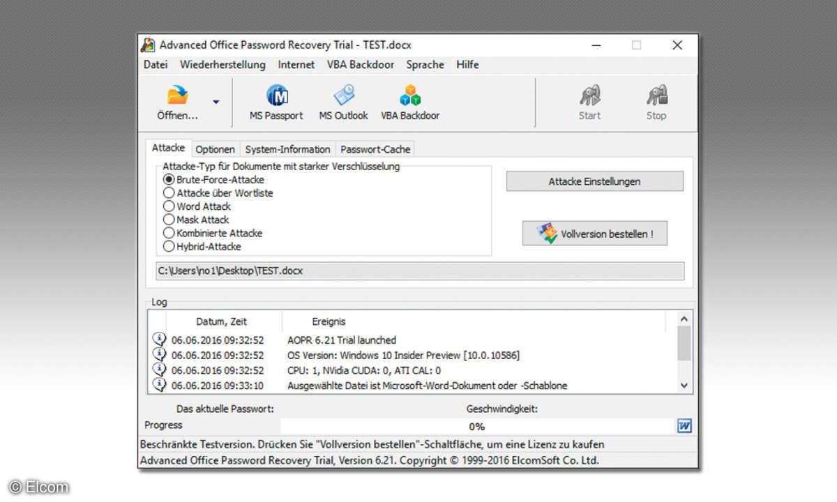 Password Recovery 