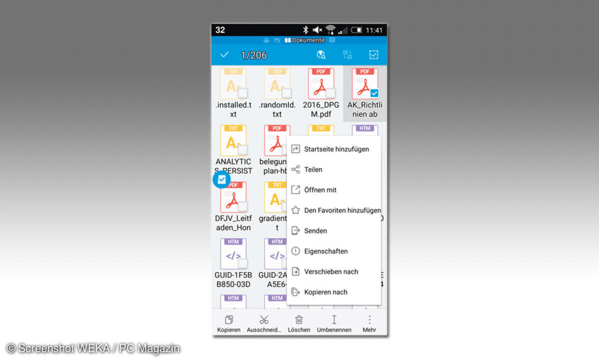 Android ES-Dateimanager