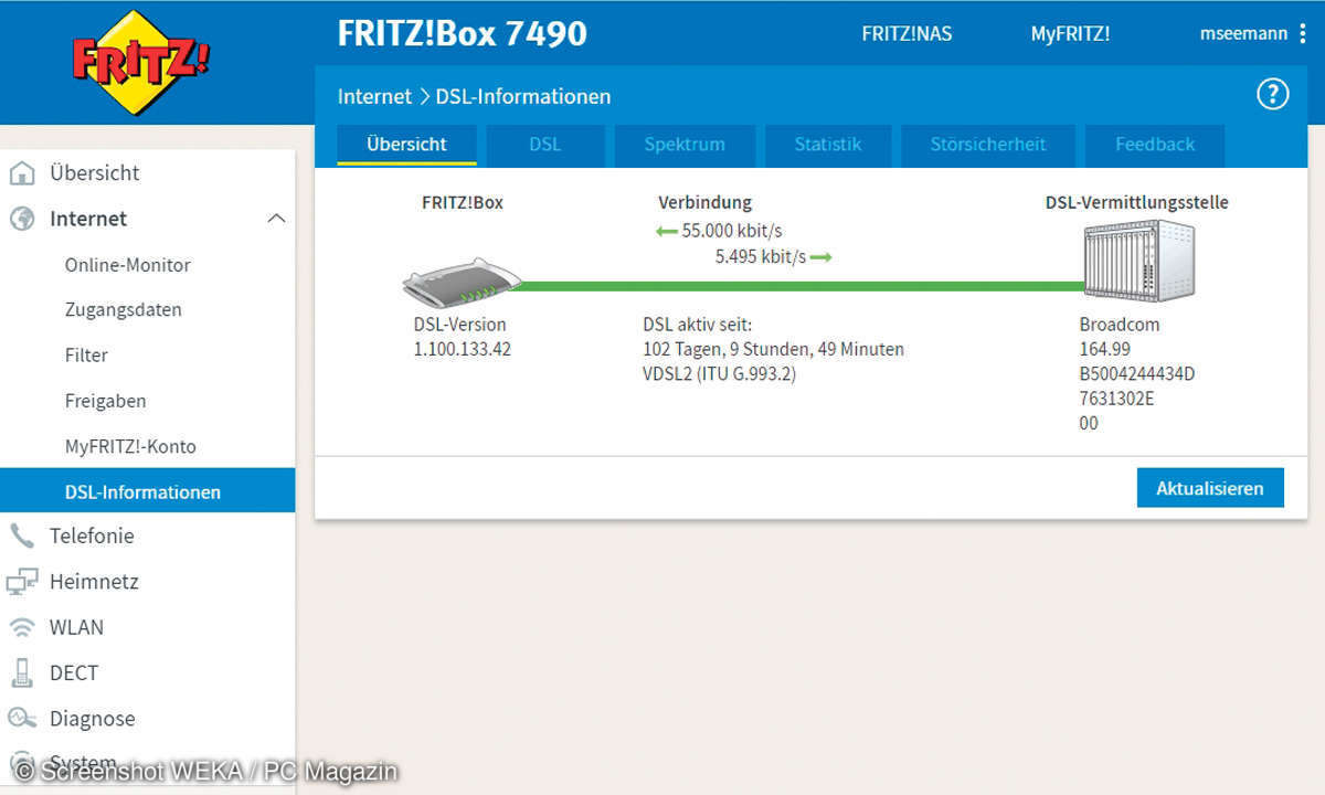 Internet und DSL-Informationen