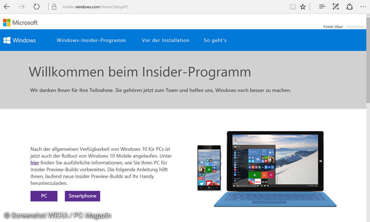 Insider Programm