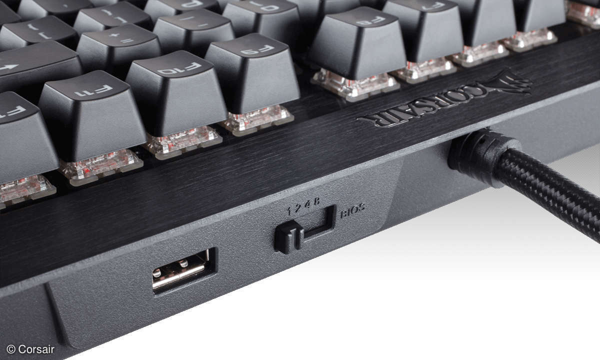 Corsair K70 Lux RGB: USB-Port