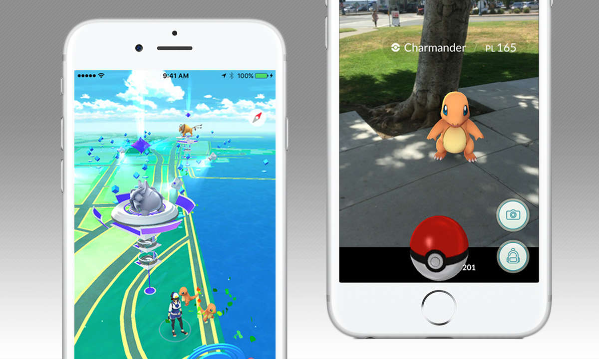 Pokémon GO auf einem iPhone in Deutschland