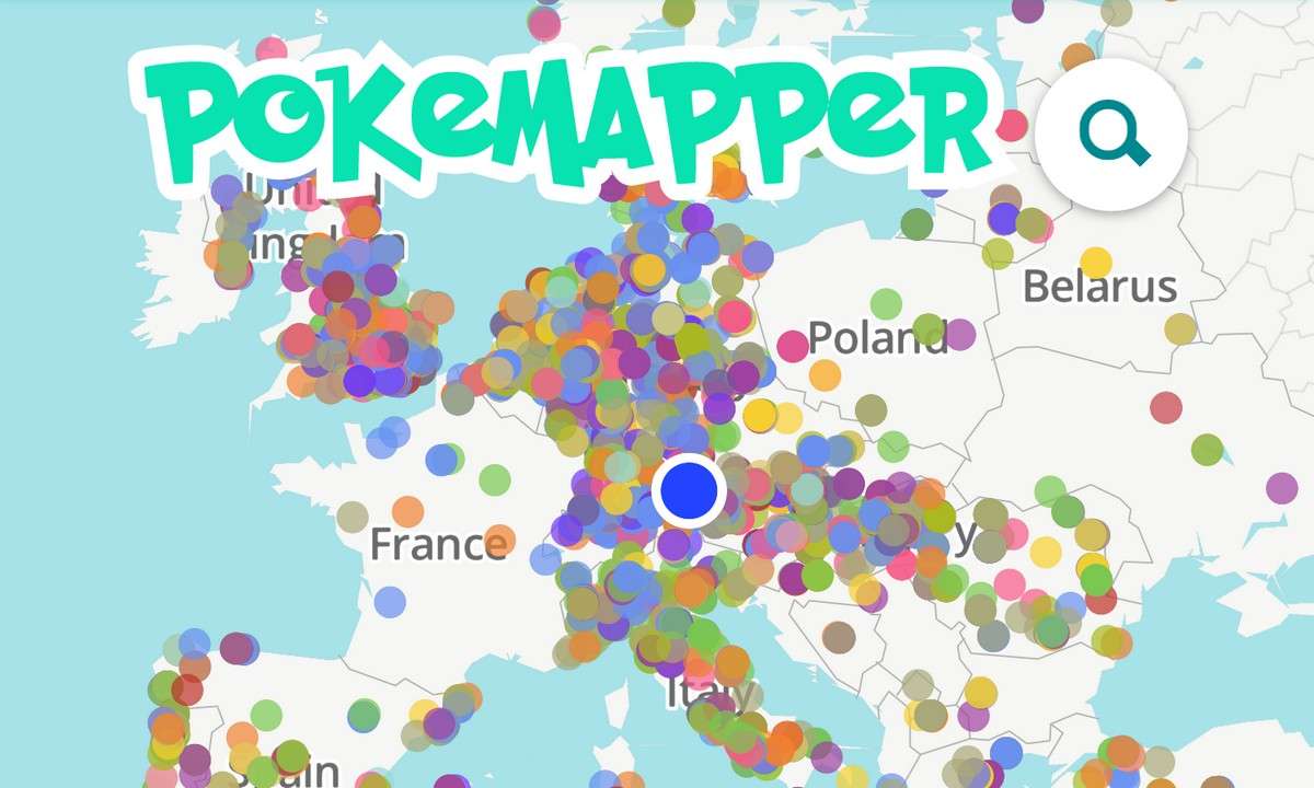 Pokémon GO Karte Deutschland - Pokemapper