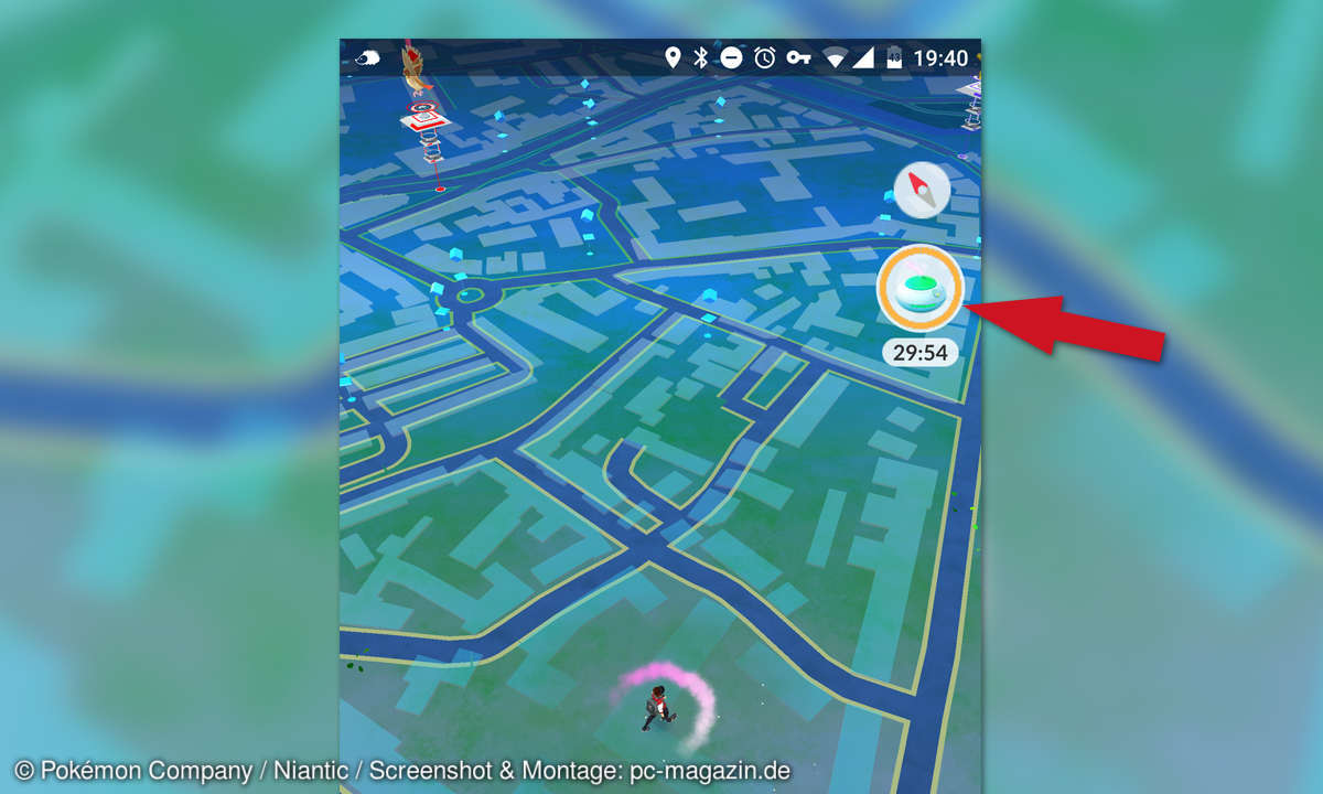 Pokémon GO Rauch Timer