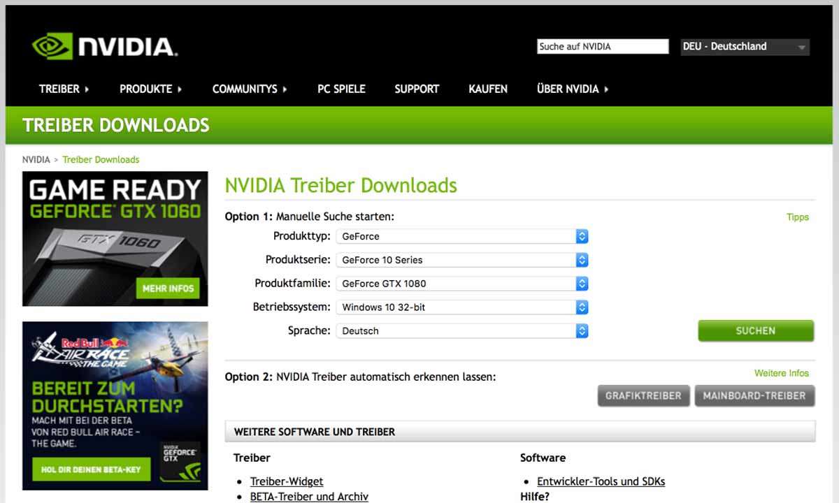 Nvidia Grafikkarten