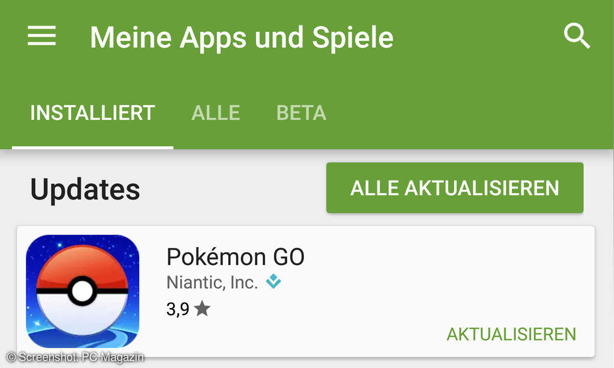 Pokémon GO Update für Android & iOS