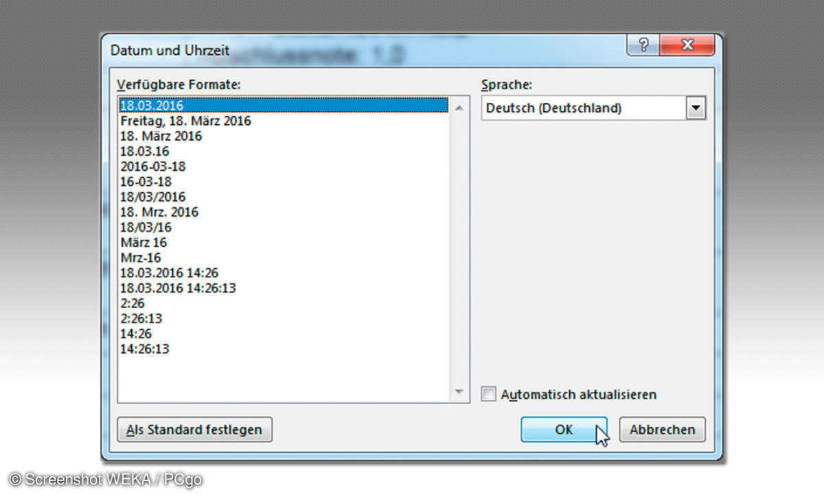 Datum