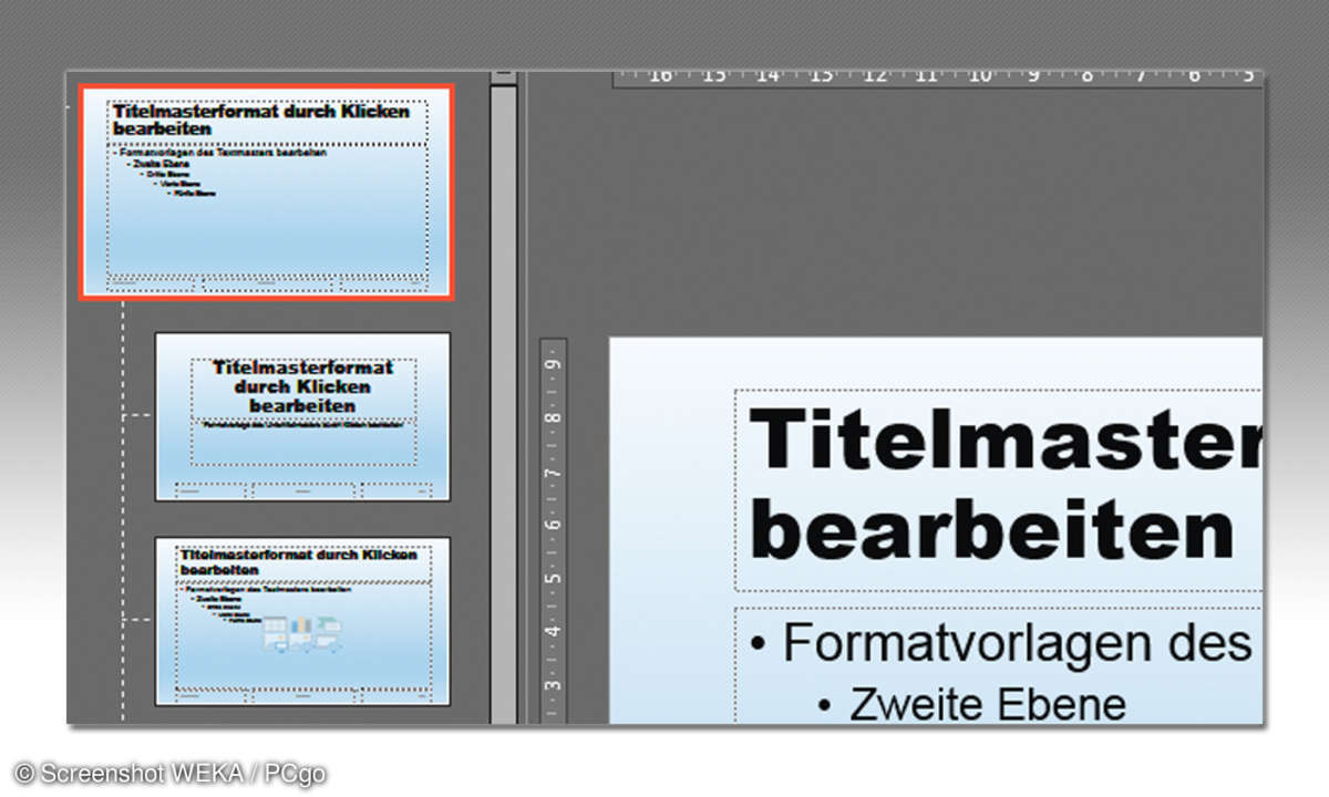 Powerpoint Folienmaster