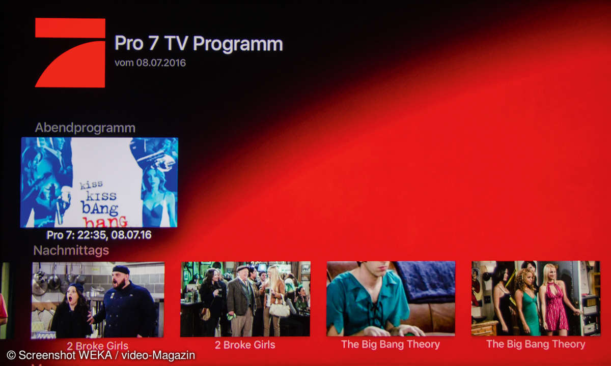 Apple TV App von YouTV